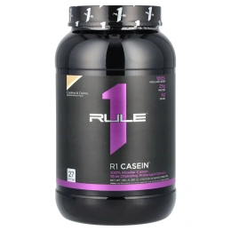 Rule One Proteins, R1 Casein, протеиновая смесь для приготовления напитка, печенье и крем, 891 г (1,96 фунта)
