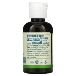 NOW Foods, Better Stevia, органический бескалорийный жидкий подсластитель, 59 мл (2 жидк. унции)