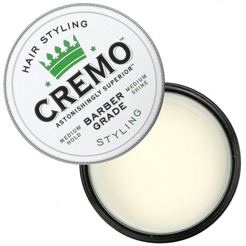 Cremo, Premium Barber Grade Hair Styling Cream, 4 oz (113 g)