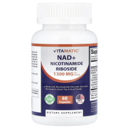 Vitamatic, NAD+, 60 капсул