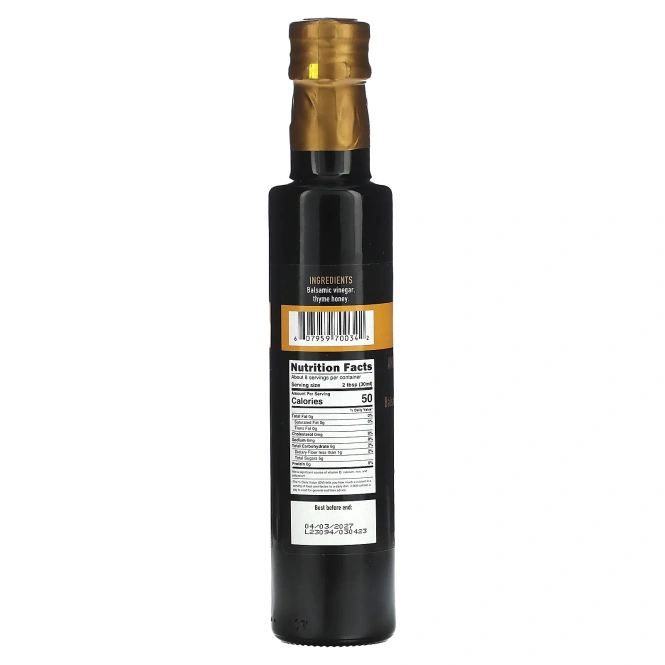 Gaea, Ancient Greek Balsamic, OXYMELO, бальзамический уксус и чабрец, 250 мл (8,5 жидк. унц.)