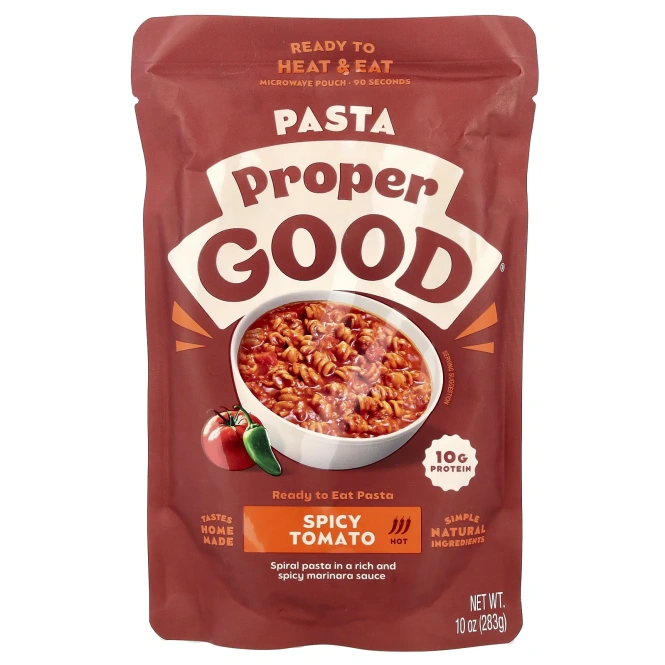 Proper Good, готовая к употреблению паста, пряный томат, острый, 283 г (10 унций)