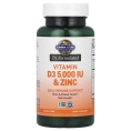Garden of Life, Доктор Формула, витамин D3 и цинк, 30 маленьких таблеток