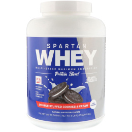 Sparta Nutrition, Spartan Whey, Double Stuffed Cookies & Cream, 5 lb
