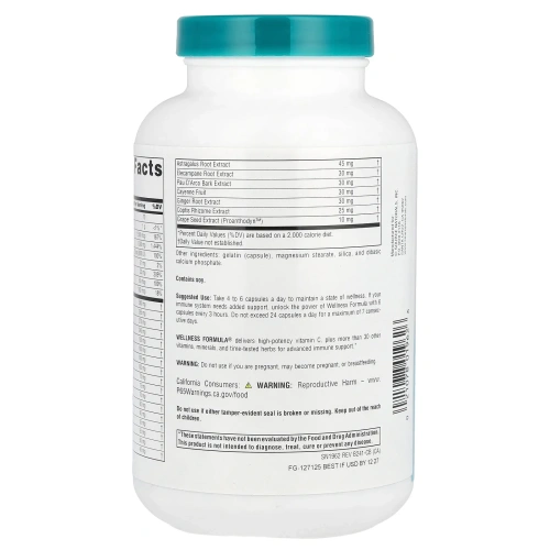 Source Naturals, Wellness Formula, защитный комплекс трав, 240 капсул