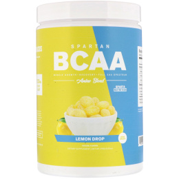 Sparta Nutrition, Спартанские аминокислоты с разветвлённой цепью, Сочетание аминокислот, Капля лимона, 9,52 унц. (270 г)