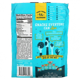 Enjoy Life Foods, Chocolate Brownie Bites, хрустящий зефир, 4,76 унции (135 г)