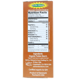 Edward & Sons, Let's Do Organic, органический картофельный крахмал, 170 г