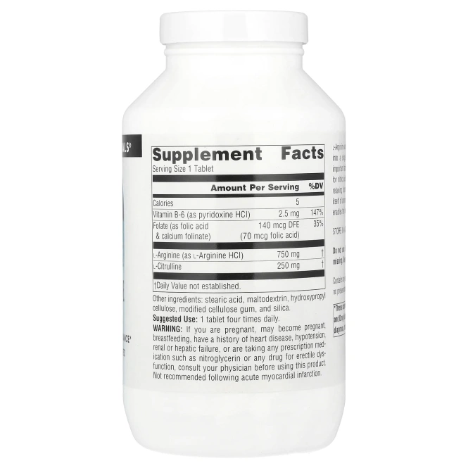 Source Naturals, Комплекс L-аргинина L-цитруллина, 1000 мг, 240 таблеток