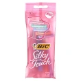 BIC, Silky Touch, одноразовые бритвенные станки, 10 шт.