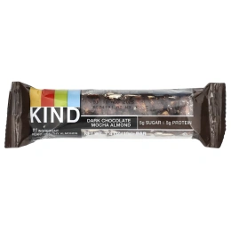KIND Bars, Темный шоколад с мокко и миндалем, 12 батончиков по 40 г (1,4 унции)