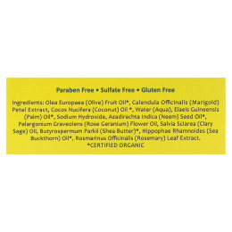 Theraneem Organix, Neem Therape мыло для лица 4 унции