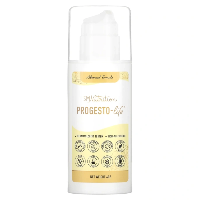 SMNutrition, Progesto-Life, улучшенная формула, 4 унции
