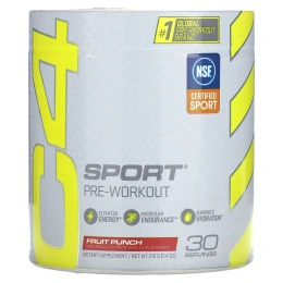 Cellucor, C4 Sport, предтренировочный, фруктовый пунш, 9,5 унции (270 г)