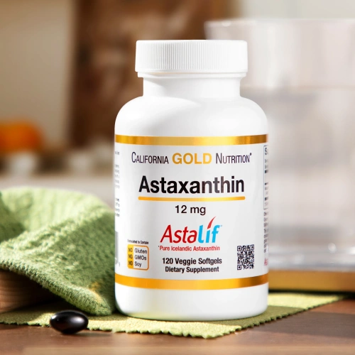 California Gold Nutrition, Astaxanthin, Astalif, 12 mg, 120 Veggie Softgels