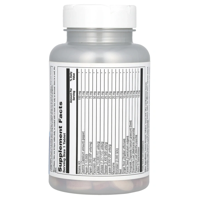 KAL, Супер Ферменты, 60 таблеток