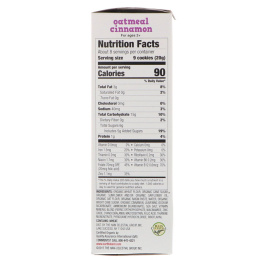 Earth's Best, Печенье - предсказания с овсянкой  и корицей, 5.3 унции ( 150 г)