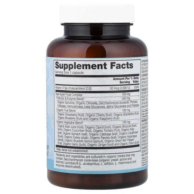 Vitacost, Synergy®, витамин D3, 60 капсул