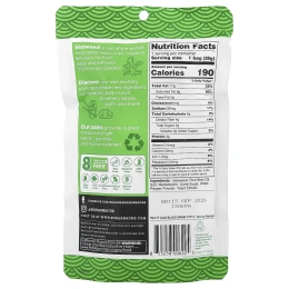 Nora Snacks, снеки с морскими водорослями, хрустящие, 28 г (1 унция)