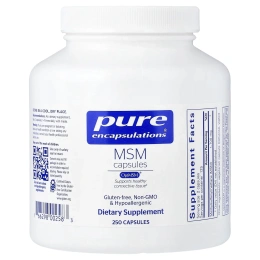Pure Encapsulations, капсулы с МСМ, 250 капсул (850 мг в 1 капсуле)