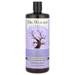 Dr. Woods, Shea Vision,  Успокаивающее кастильское мыло с лавандой, 32 жидких унций (946 мл)