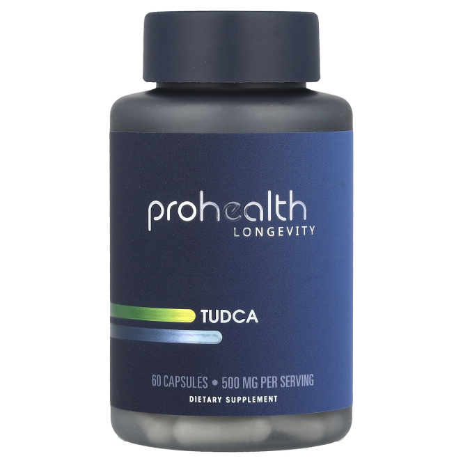 ProHealth Longevity, TUDCA, 60 капсул (250 мг на капсулу)