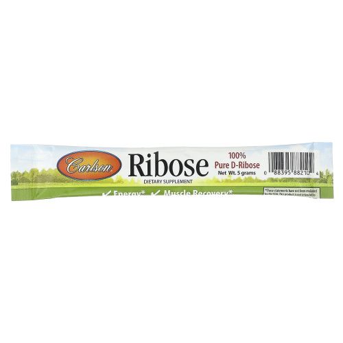 Carlson Labs, Ribose , 30 Single Serving Packets, 5 g Each