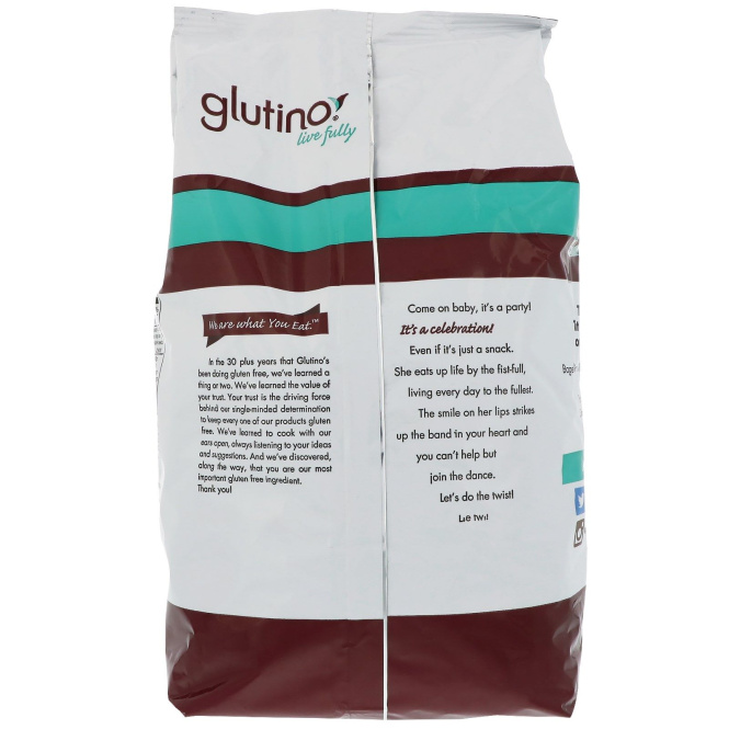 Glutino, Мини-брецели без глютена, 14,1 унц. (400 г)