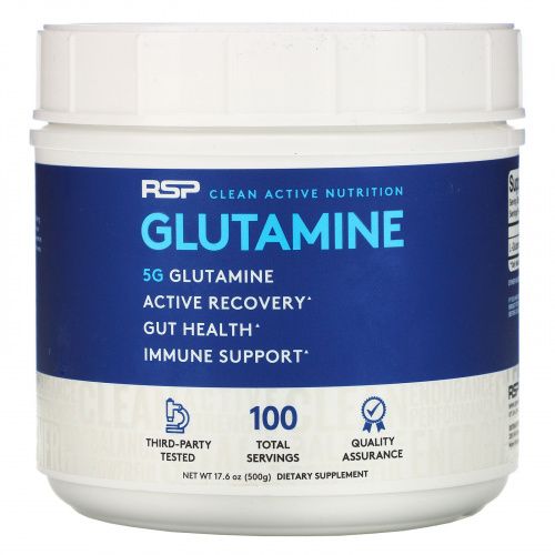 RSP Nutrition, Glutamine, 17.6 oz (500 g)