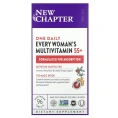 New Chapter, 55+ Every Woman's One Daily, витаминный комплекс на основе цельных продуктов для женщин старше 55 лет, 96 вегетарианских таблеток