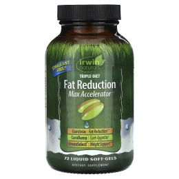 Irwin Naturals, Тройная диета, максимальный акселератор, 72 жидких гелей