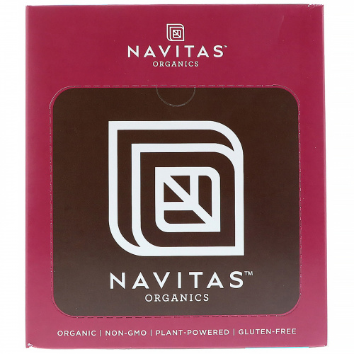 Navitas Organics, Чудо-пища + батончики, какао и клюква, 12 батончиков, 16,8 унц. (480 г)