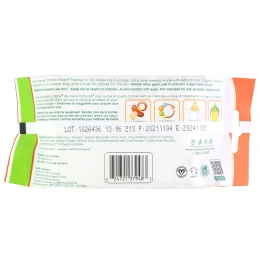 Aleva Naturals, Влажные салфетки Bamboo Baby для игрушек и сосок, 30 влажных салфеток, 5,9x7,9 дюймов (15 x 20 cм)