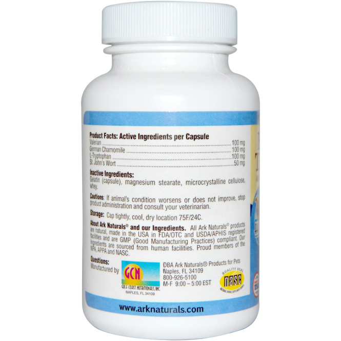 Ark Naturals, Happy Traveler, абсолютно натуральное успокоительное средство, 30 капсул