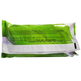 Organyc, «Сладкая ласка», Детские влажные салфетки из органического хлопка, 60 влажных салфеток