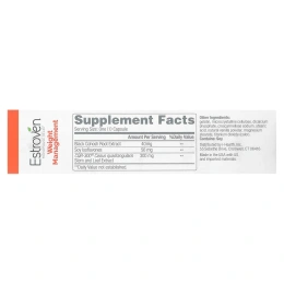 Estroven, Средство при менопаузе, контроль веса, 30 капсул