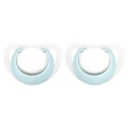 NUK, Orthodontic Pacifier, 0-2 Months, Blue, 2 Pack