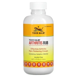 Tiger Balm, Arthritis Rub, без спирта, 4 жидких унций (113 мл)