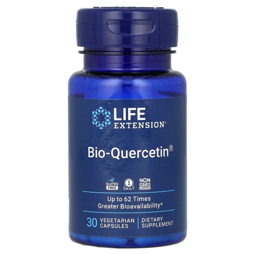 Life Extension, Био-кверцитин, 30 вегетарианских капсул