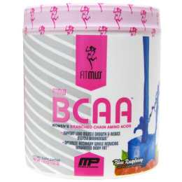 FitMiss, BCAA, женские аминокислоты с разветвленной цепью, синяя малина, 5,29 унций (150 г)