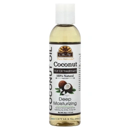 Okay Pure Naturals, Coconut Hot Oil Treatment, глубокое увлажнение, 177 мл (6 унций)