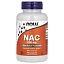 Now Foods, NAC (N-ацетил-цистеин), 600 мг, 100 растительных капсул