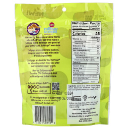 Zollipops, The Clean Teeth, леденцы, со вкусом зеленого яблока, 88 г (3,1 унции)