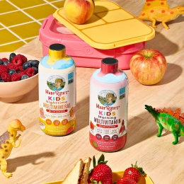 MaryRuth's, для детей, утренняя мультивитаминная добавка с лютеином, со вкусом яблока и ягод, 450 мл (15,22 жидк. унции)