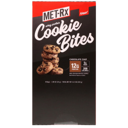 MET-Rx, Печенья с сывороточным протеином, шоколадные, 8 пакетиков, 1,90 унций (54 г) каждый