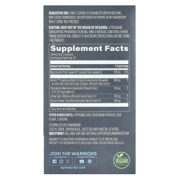 Sunwarrior, Nighttime Sleep & Restore, 60 веганских капсул