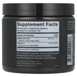 Toniiq, Гиалуроновая кислота, 360 капсул