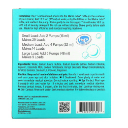 Madre Labs, моющее средство для стирки, тройной концентрации, свежесть хлопка, 6 пакетиков по 118 мл (4 жидк. унции)