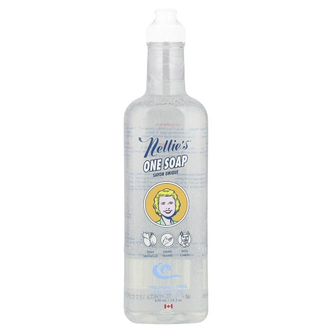 Nellie's, One Soap, без отдушек, 570 мл (19,2 унции)