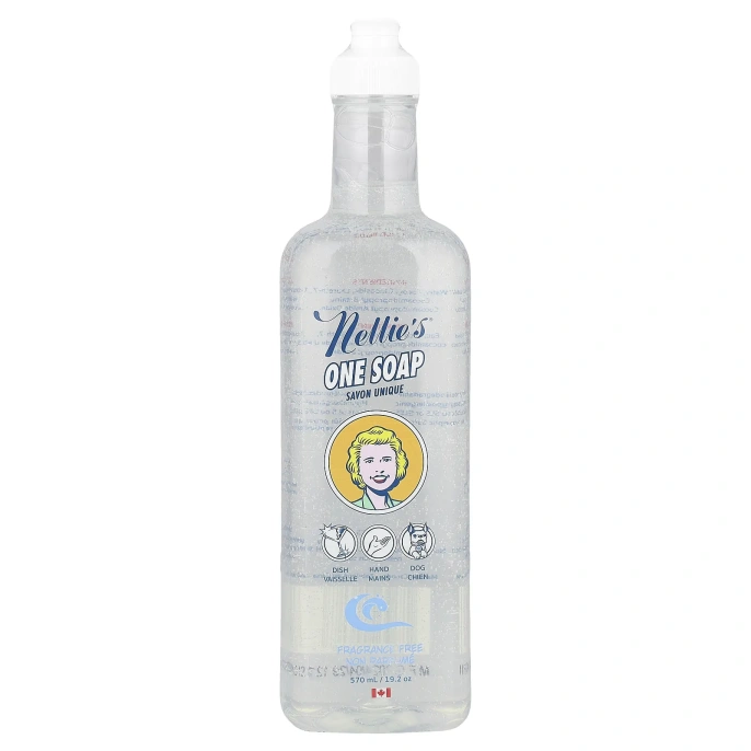 Nellie's, One Soap, без отдушек, 570 мл (19,2 унции)